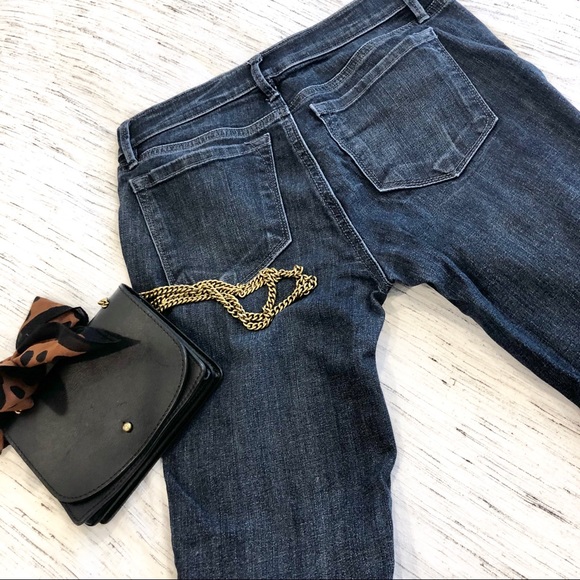 Loft Modern Skinny Ankle Zip Jeans Size 26P /2P - Picture 7 of 7